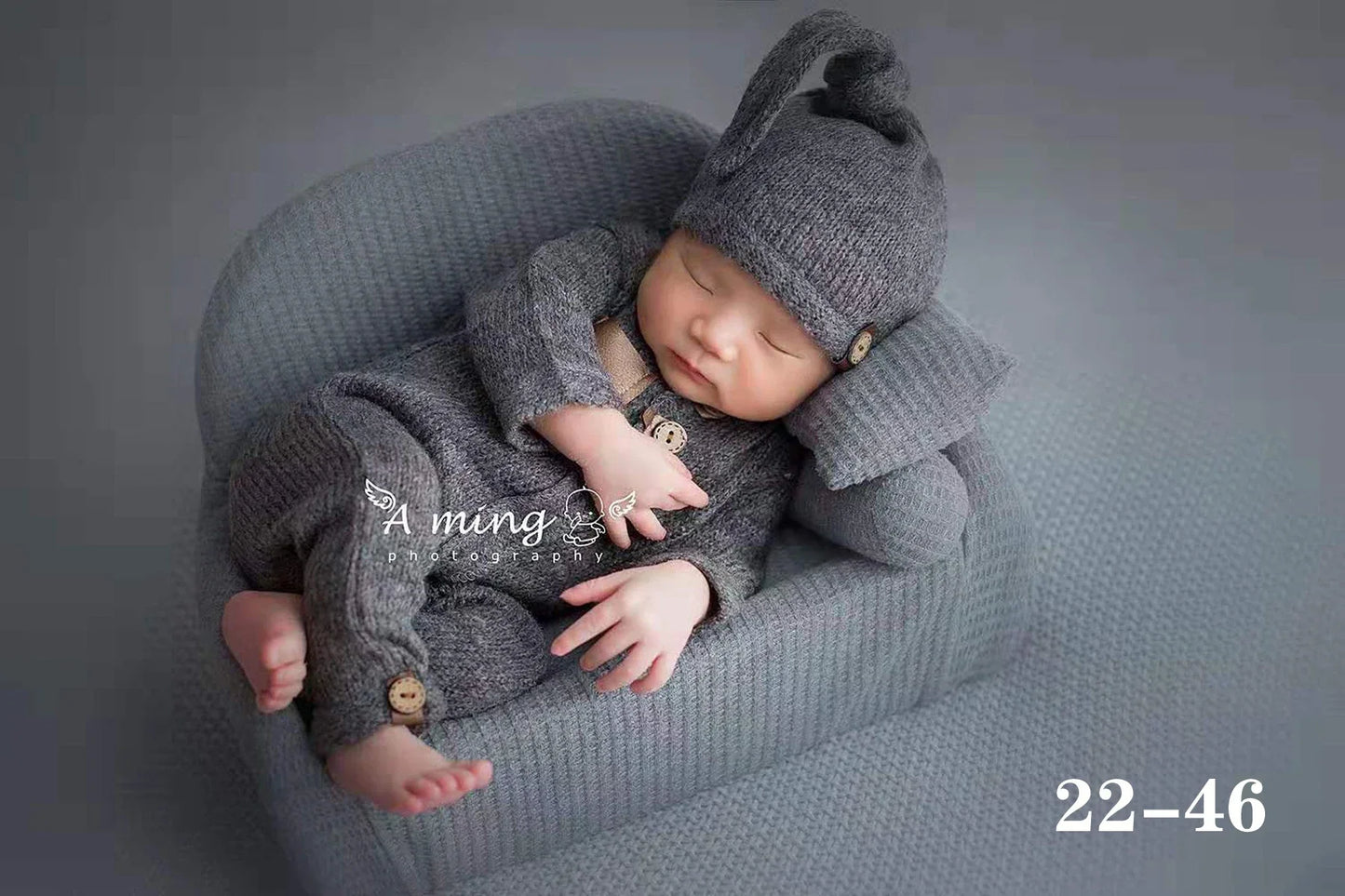 0 to 3 Months Newborn Photography Suit Baby Products Knitted Hat One Piece Dress Rompers Lace Dress Jumpsuit